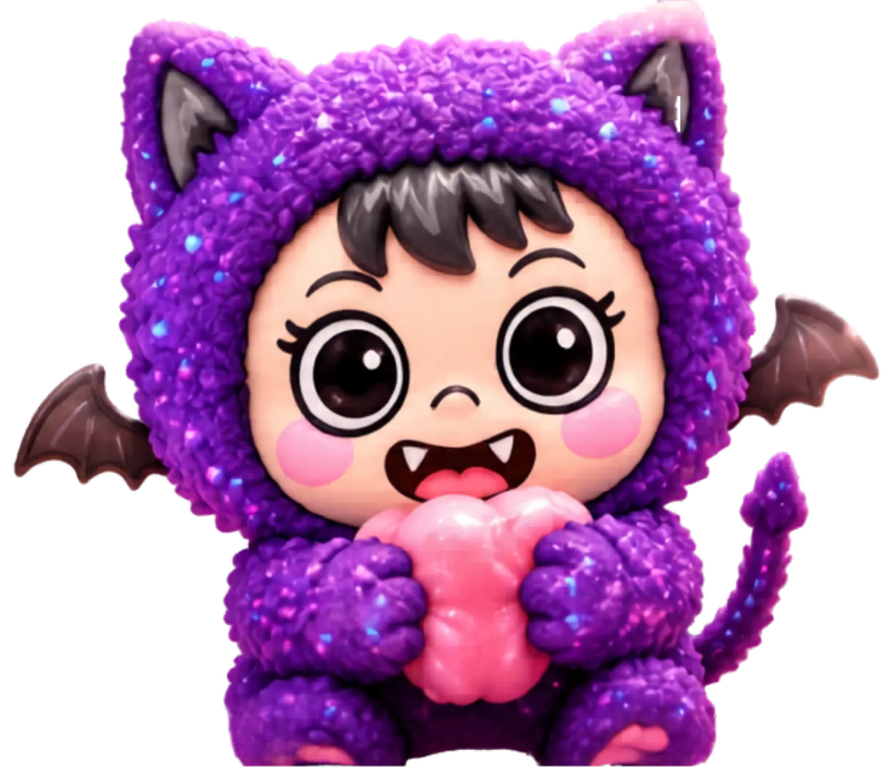 ハートを持ったムニにゃん